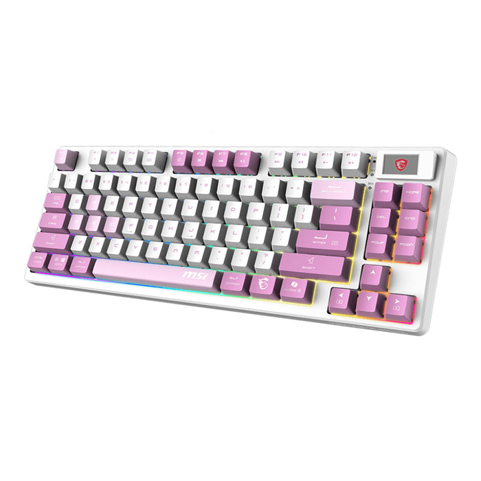 MSI Gaming Wireless Keyboard FORGE GK600 TKL Violet