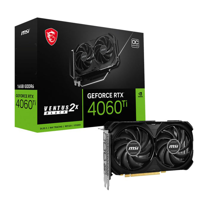 MSI Ventus 2x GeForce RTX 4060 Ti OC 16GB