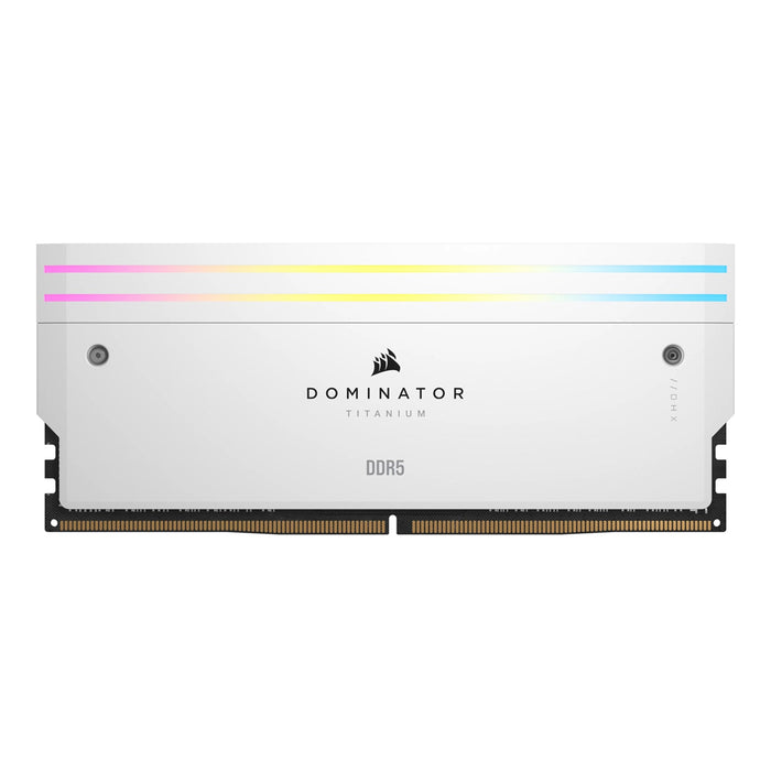 Corsair Ram Dominator Titanium RGB 64GB (2x32GB) DDR5 6600 White