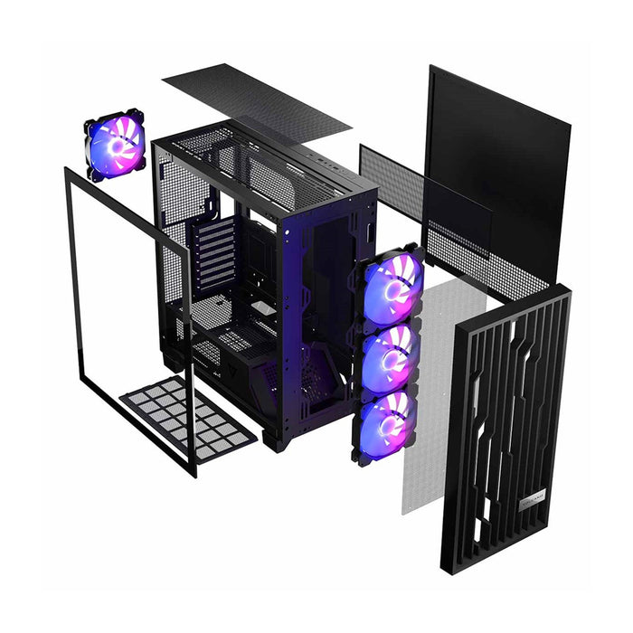 Modecom PC Case VOLCANO PERUN Apex ARGB Mid