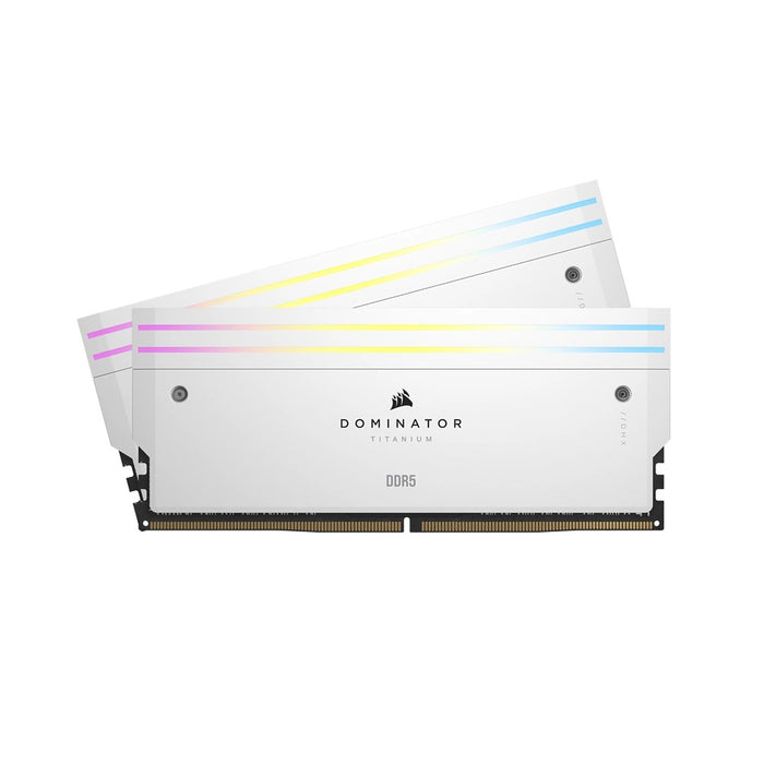 Corsair Ram Dominator Titanium RGB 64GB (2x32GB) DDR5 6600 White