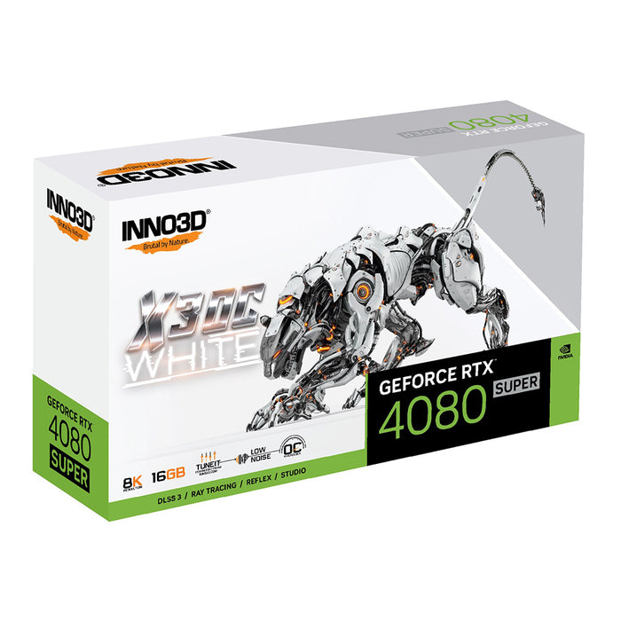 INNO3D GeForce RTX 4080 SUPER X3 OC 16GB White