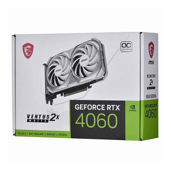 MSI Ventus 2x GeForce RTX 4060 OC White 8GB