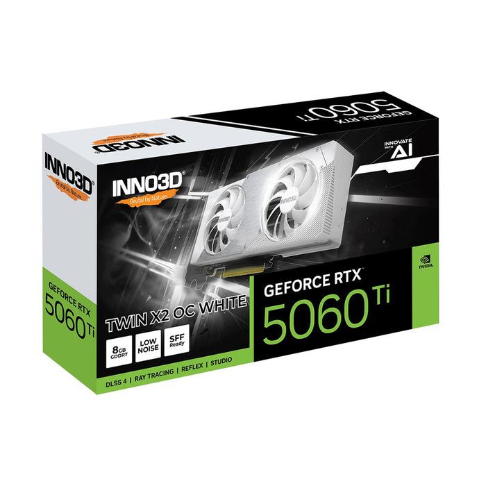 INNO3D Twin X2 GeForce RTX 5060 Ti OC 8GB White