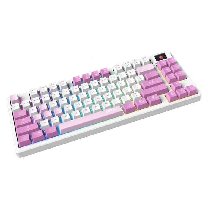 MSI Gaming Wireless Keyboard FORGE GK600 TKL Violet