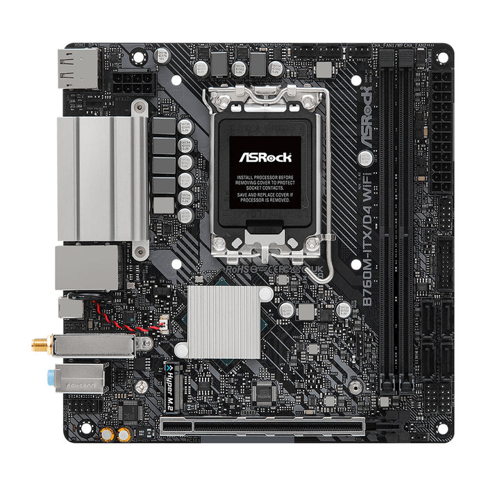 Asrock Motherboard B760M-ITX/D4 WiFi