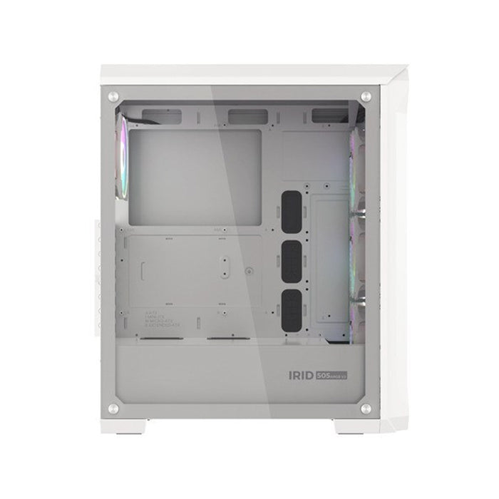 Natec PC Case Irid 505 V2 ARGB White