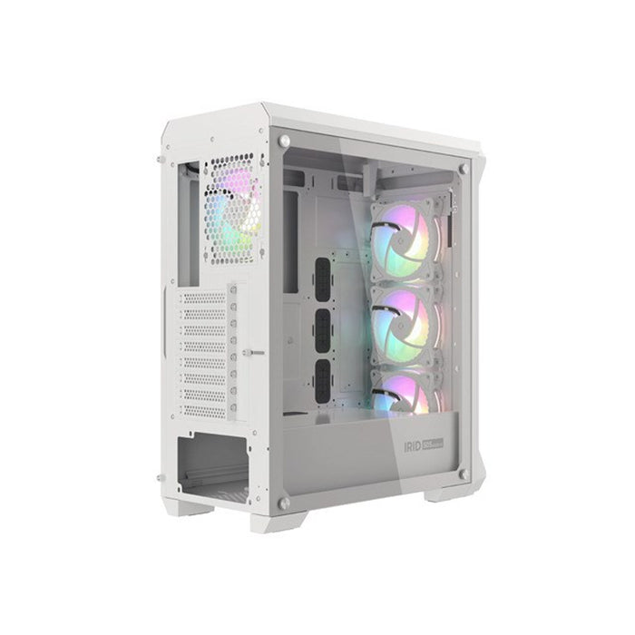 Natec PC Case Irid 505 V2 ARGB White