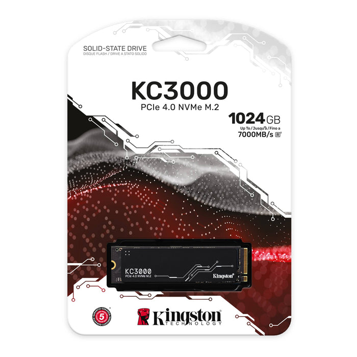 Kingston SSD KC3000 M.2 NVMe 1024GB