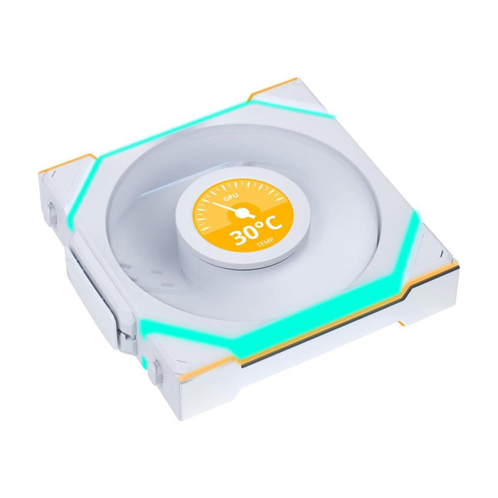 Lian Li Fan UNI SL Wireless LCD White ARGB Single Pack 120mm