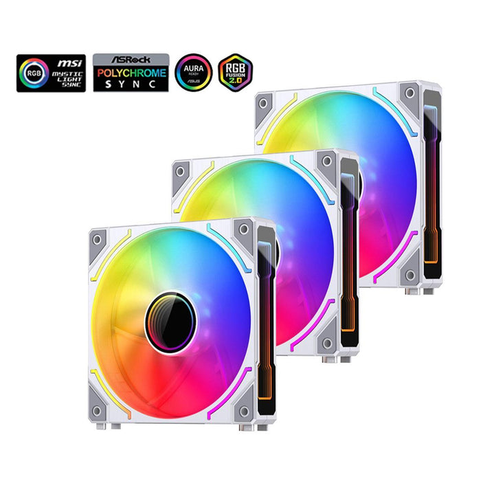 Sama Fan YE1203W ARGB Triple Pack 120mm