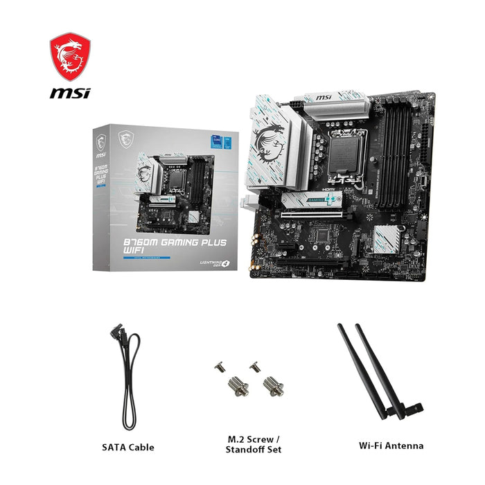 MSI Motherboard B760M Gaming Plus WiFi