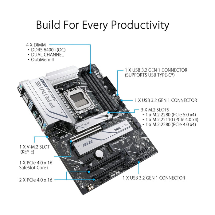 Asus Motherboard Prime X670-P