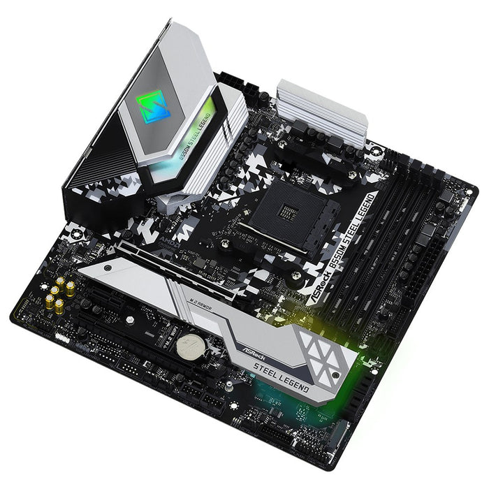 Asrock Motherboard B550M Steel Legend