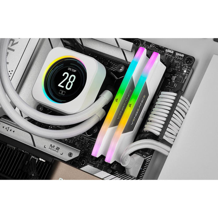 Corsair Ram Vengeance RGB 32GB (2x16GB) DDR5 6000 White