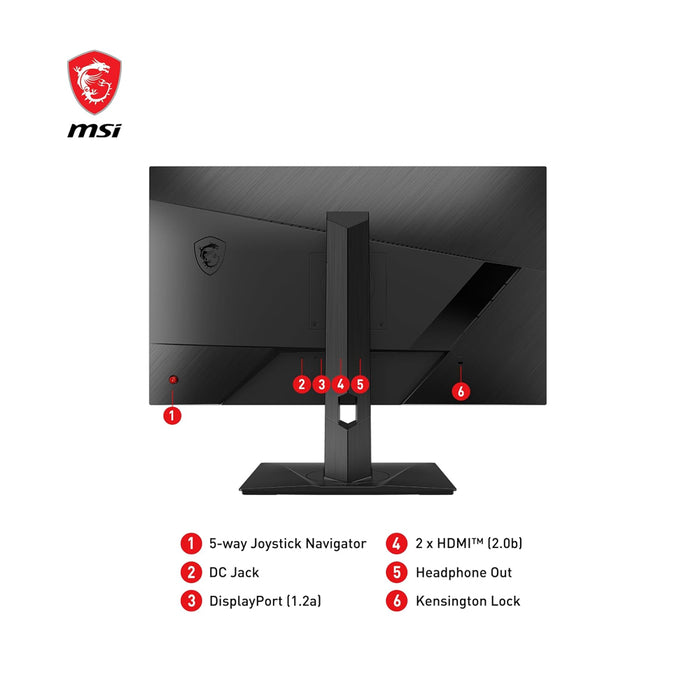 MSI Gaming Monitor G272QPF 27" WQHD 170Hz