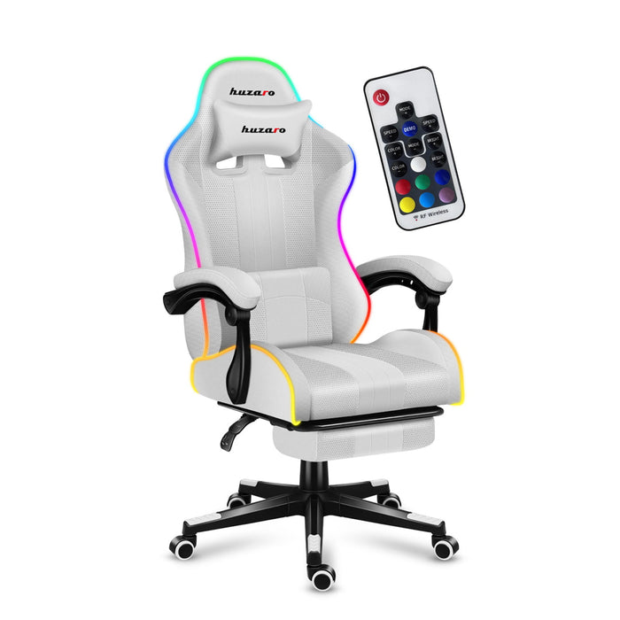 Huzaro Force 4.7 RGB Gaming Chair White