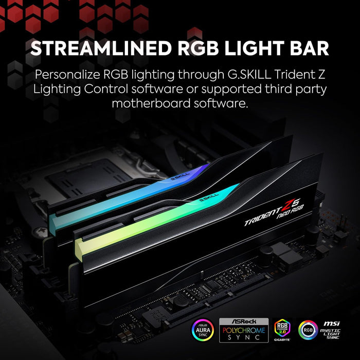 G.Skill Ram Trident Z5 Neo RGB 32GB (2x16GB) DDR5 6000 CL32