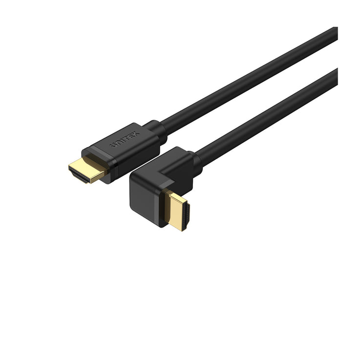 Unitek Y-C1008 HDMI Right Angle 4K/HDR Cable 270 Degrees 2m