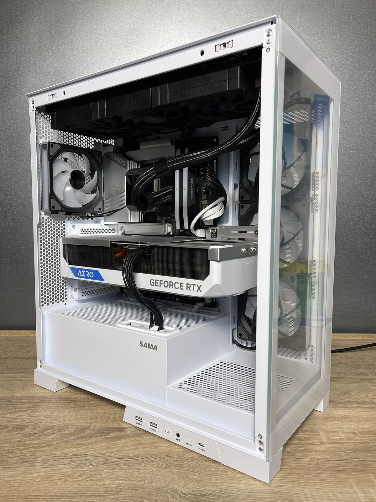 Sama PC Case 4503 White — Needy Shop LTD