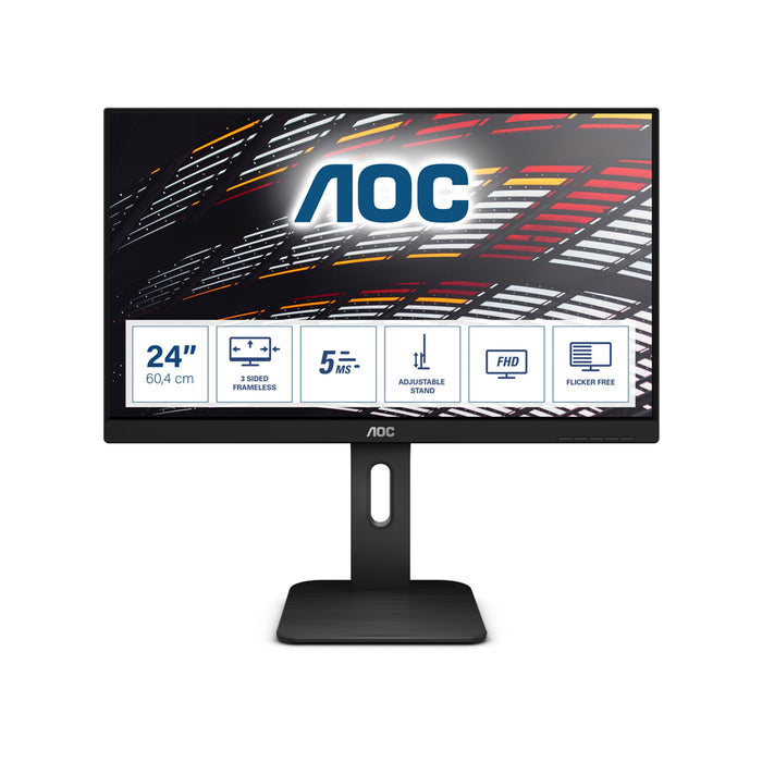 AOC Monitor 24P1 23.8" FHD 60Hz