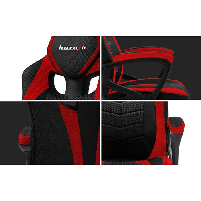 Huzaro Force 2.5 Mesh Gaming Chair Red