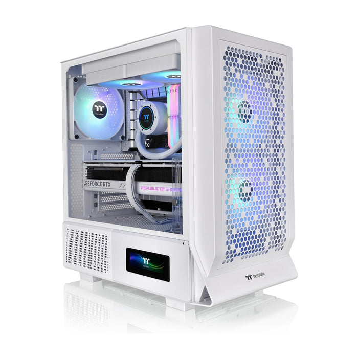 Thermaltake PC Case Ceres 330 TG ARGB Mid Tower Chassis Snow