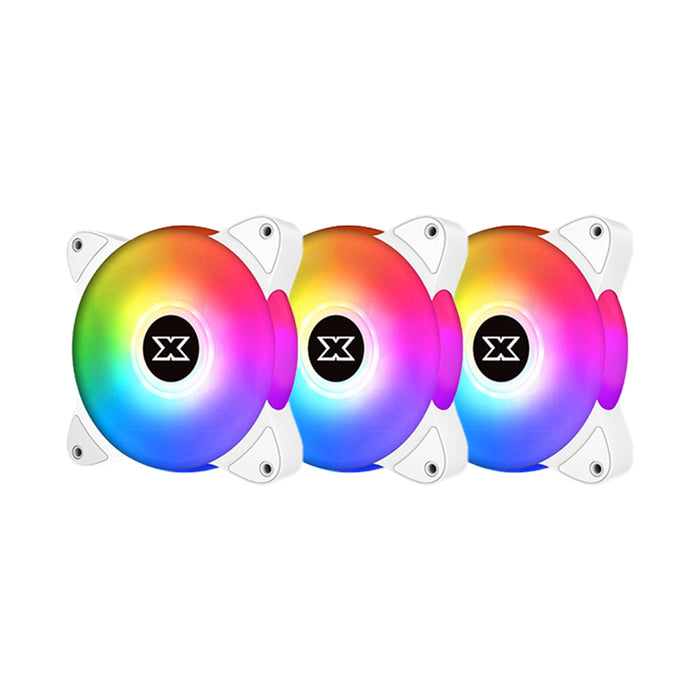 Xigmatek Fan Galaxy III Arctic ARGB Triple Pack 120mm