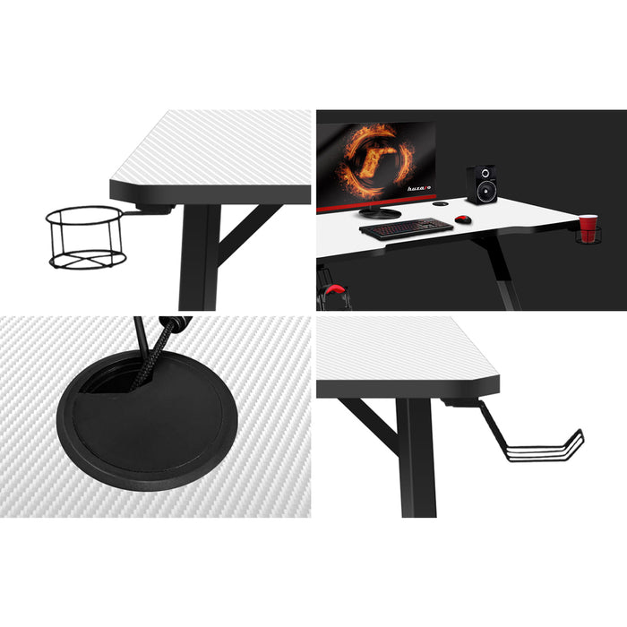 Huzaro Hero 2.5 White Gaming Desk