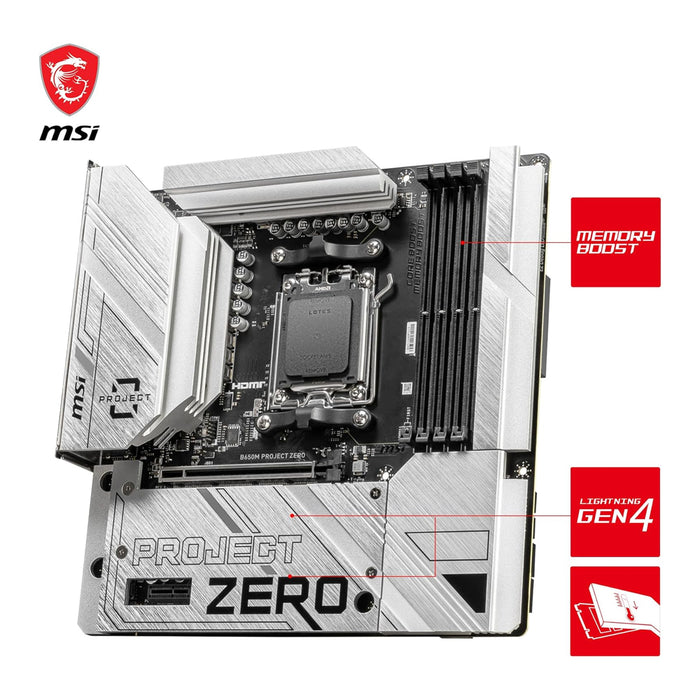 MSI Motherboard B650M Project Zero