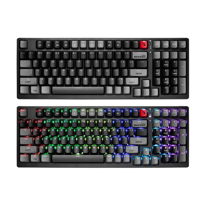 A4 Tech Mechanical Wired Gaming Keyboard Bloody S98 Sports Red