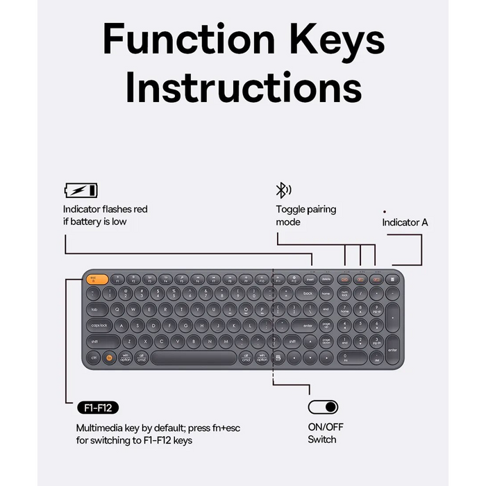 Baseus Wireless Keyboard K01B