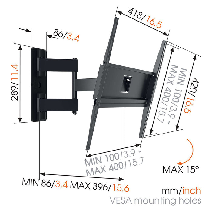 Vogels Wall Mount MA3040 32"-65"