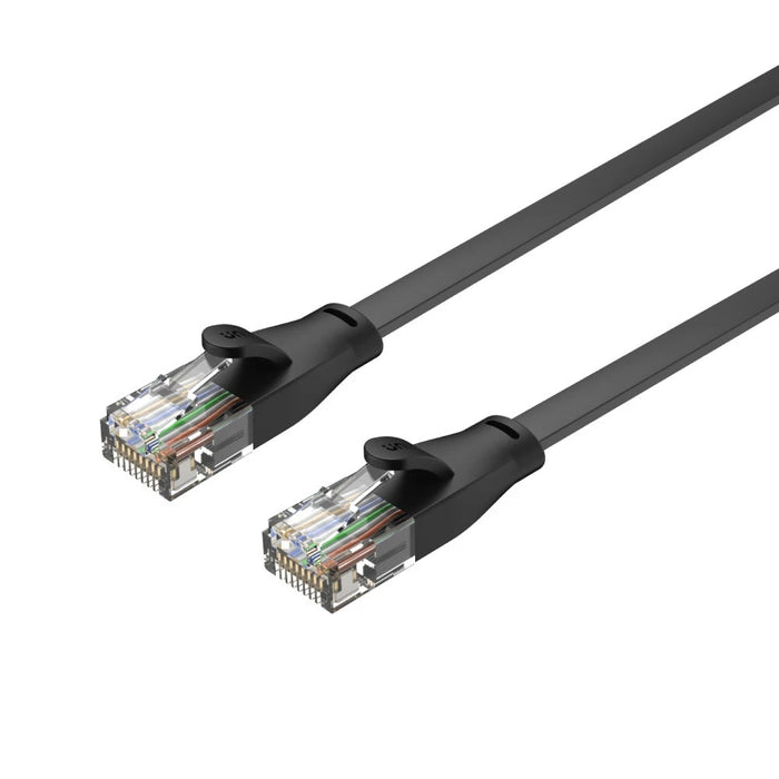 Unitek C1815GBK CAT6 Flat Patch Ethernet Cable 20.0m