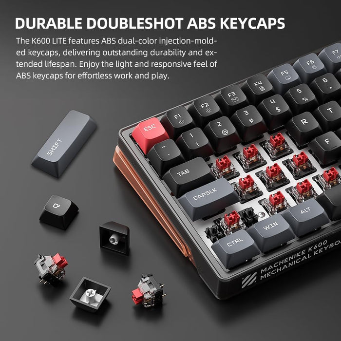 Machenike Mechanical Wired Gaming Keyboard K600-B100 LITE