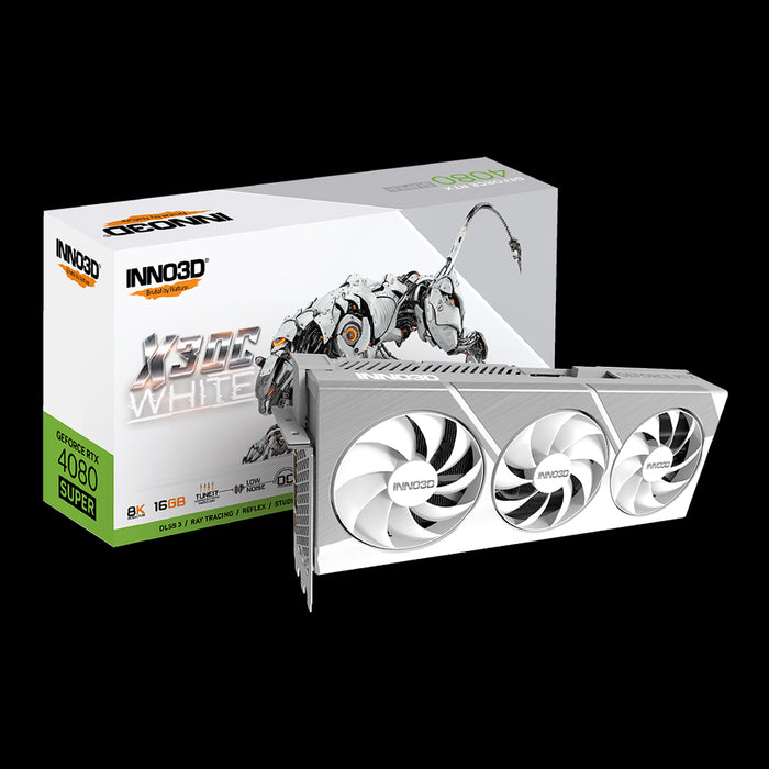 INNO3D GeForce RTX 4080 SUPER X3 OC 16GB White