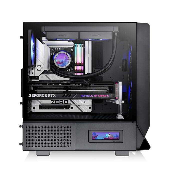 Thermaltake PC Case Ceres 330 TG ARGB Mid Tower Chassis Black