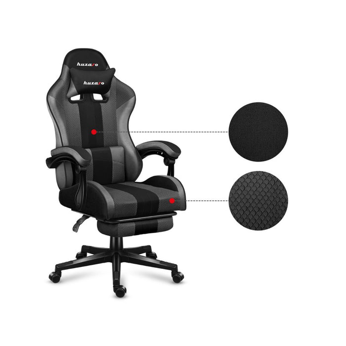 Huzaro Force 4.7 Grey Mesh Gaming Chair