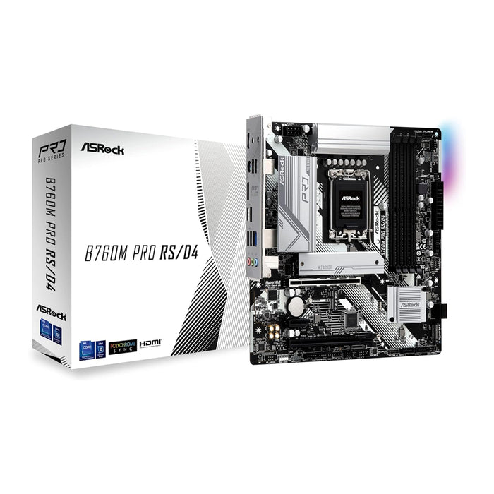 Asrock Motherboard B760M Pro RS/D4