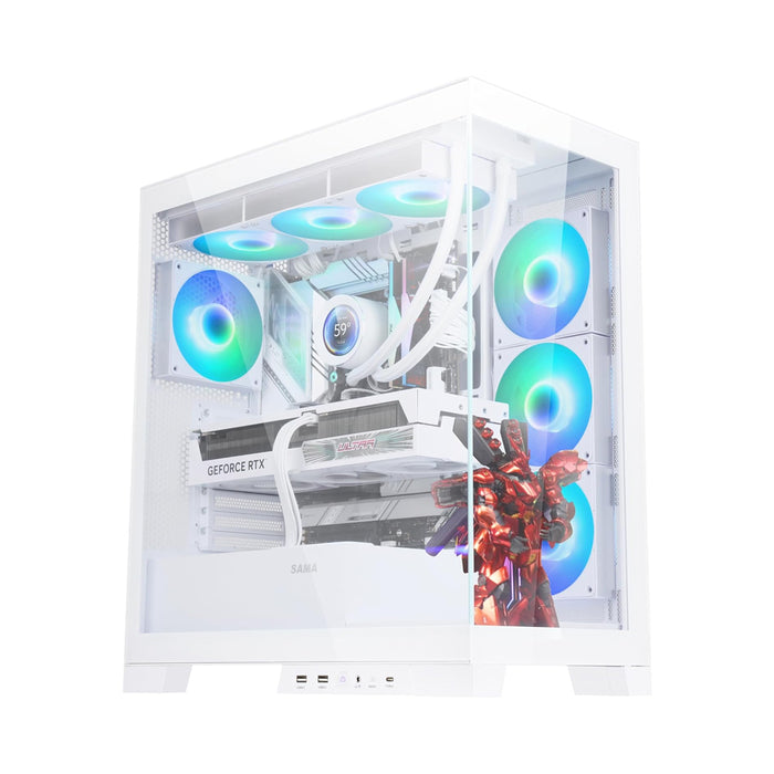 Sama PC Case 4503 White