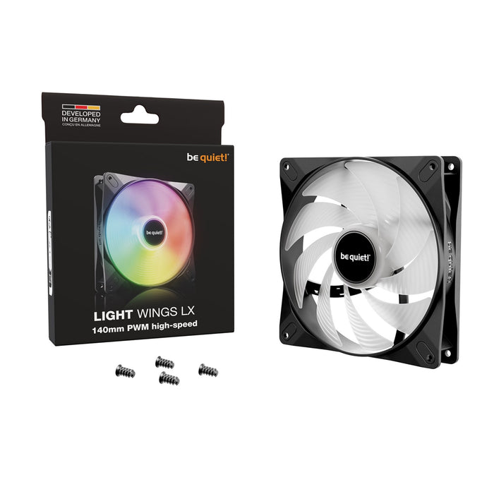 Be Quiet Fan Light Wings LX ARGB Single Pack 140mm