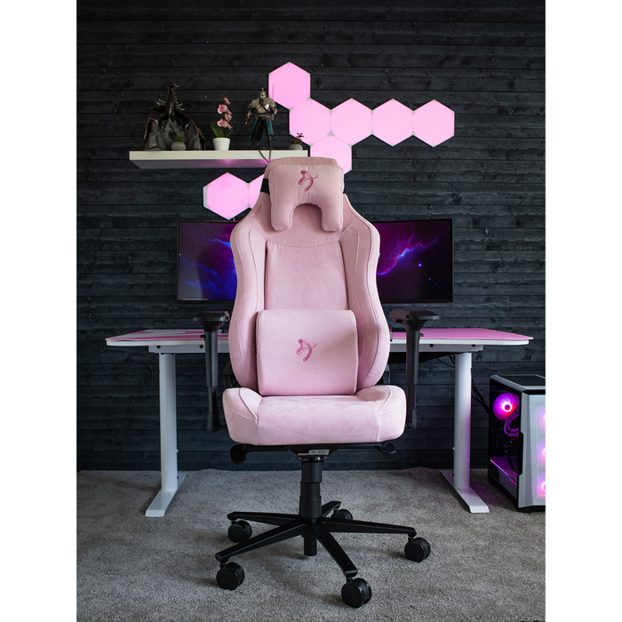 Arozzi Vernazza Supersoft Pink Gaming Chair