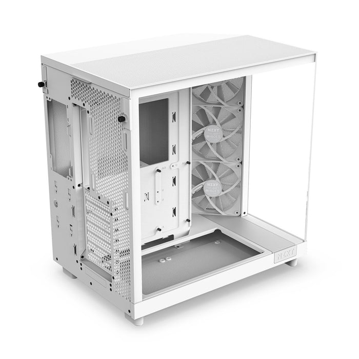 NZXT PC Case H6 Air Flow White