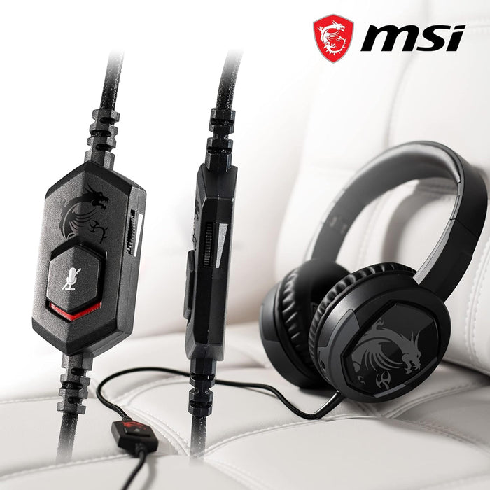 MSI Immerse GH30 V2 Gaming Headset Black