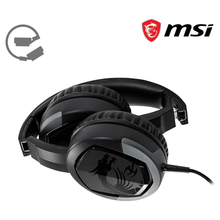 MSI Immerse GH30 V2 Gaming Headset Black