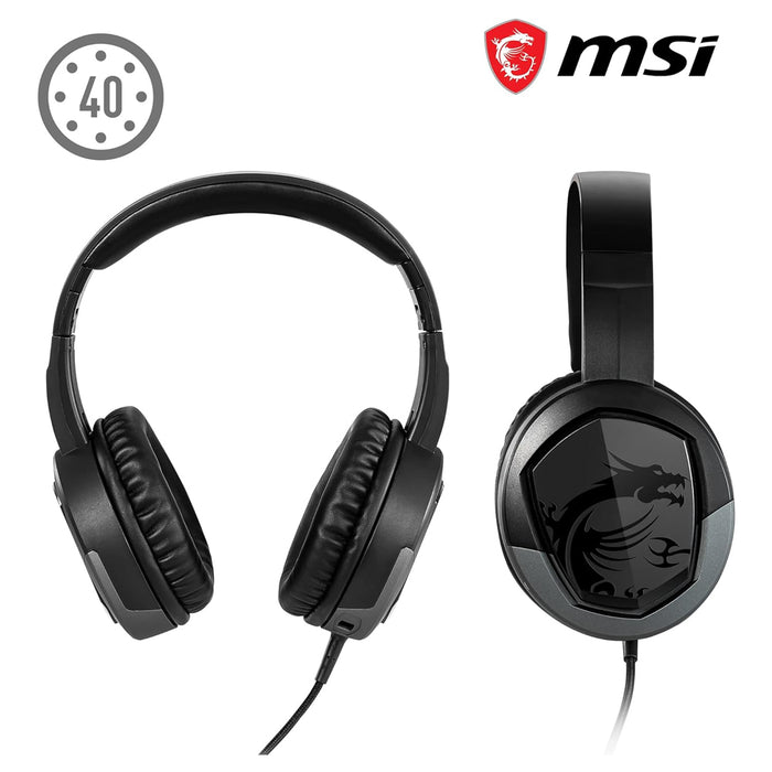 MSI Immerse GH30 V2 Gaming Headset Black