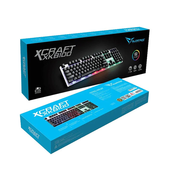 Alcatroz Wired Gaming Keyboard X-CRAFT XKB100