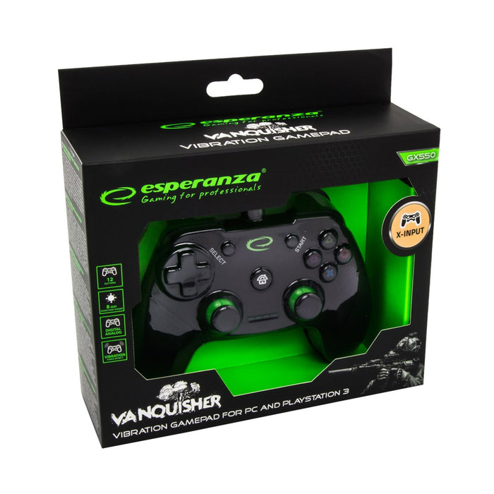 Esperanza Gaming Controller EGG110K Black