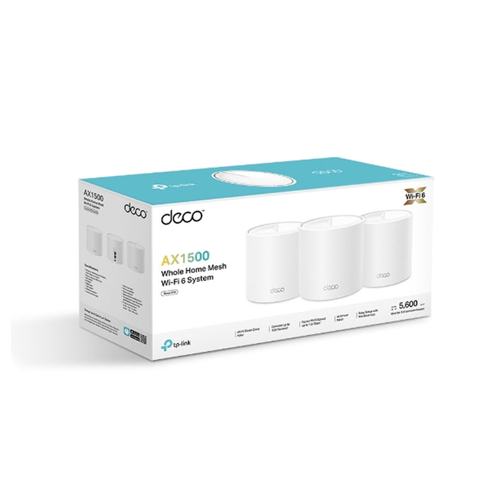 TP-Link Whole Home Mesh W-Fi System Deco X10 AX1500 (3 Pack)