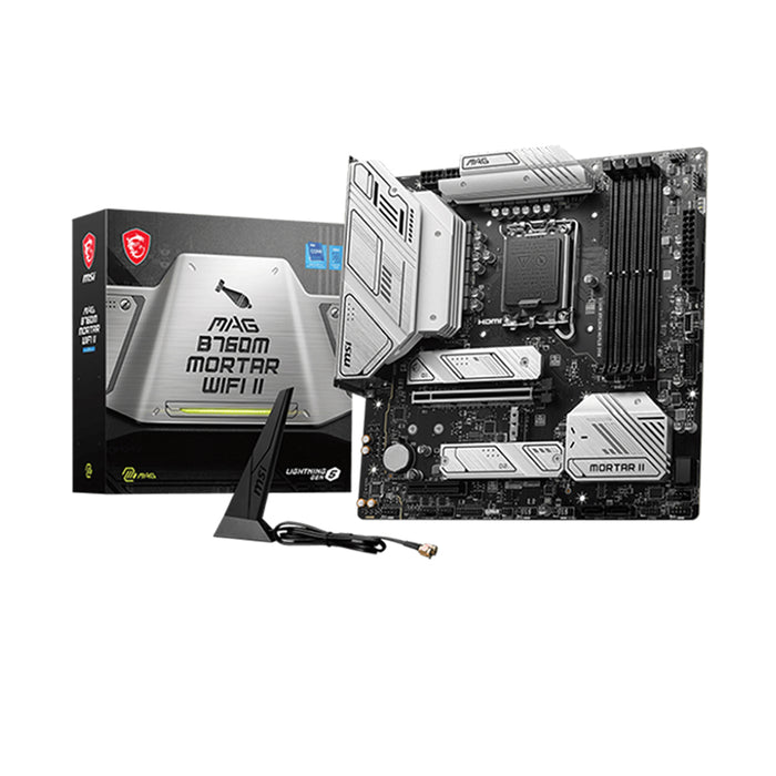 MSI Motherboard MAG B760M Mortar WiFi II